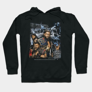 Roman Reigns Vintage Collage #ST Studios Hoodie